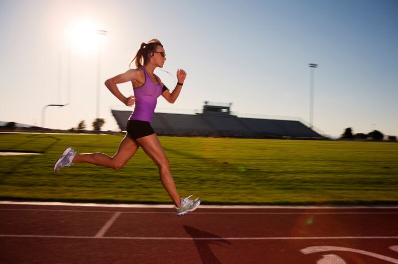 Sprint dries the muscles well and quickly solves problem areas of the body