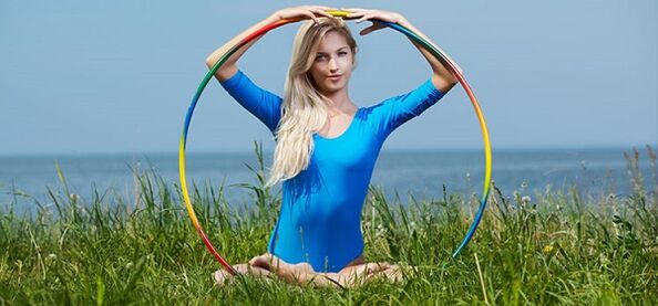 Thanks to hula hooping, you can lose weight without dieting and get rid of belly fat