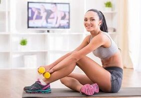 doing sports for weight loss at home